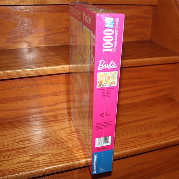 Ravensburger VINTAGE BARBIE puzzle Floral Hollywood Dog Ballerina Stepford Wives - Picture 3 of 7